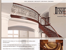 Tablet Screenshot of fisherstairs.com